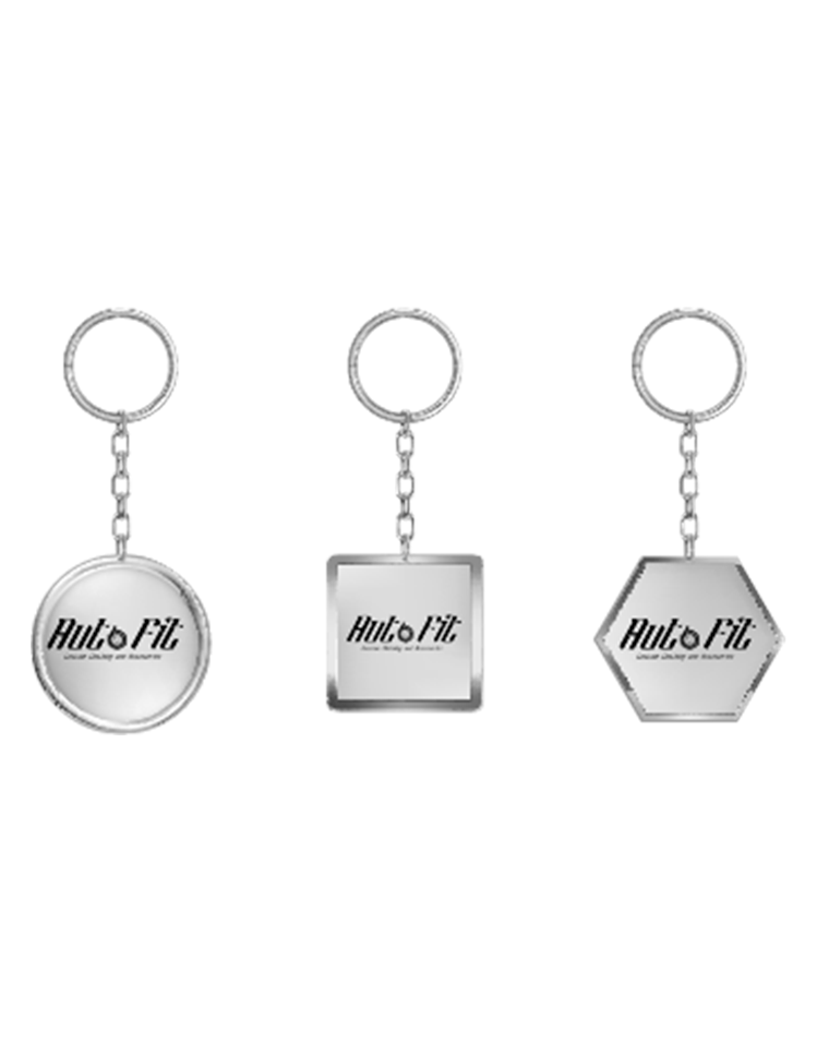 Custom AutoFit Key Chains